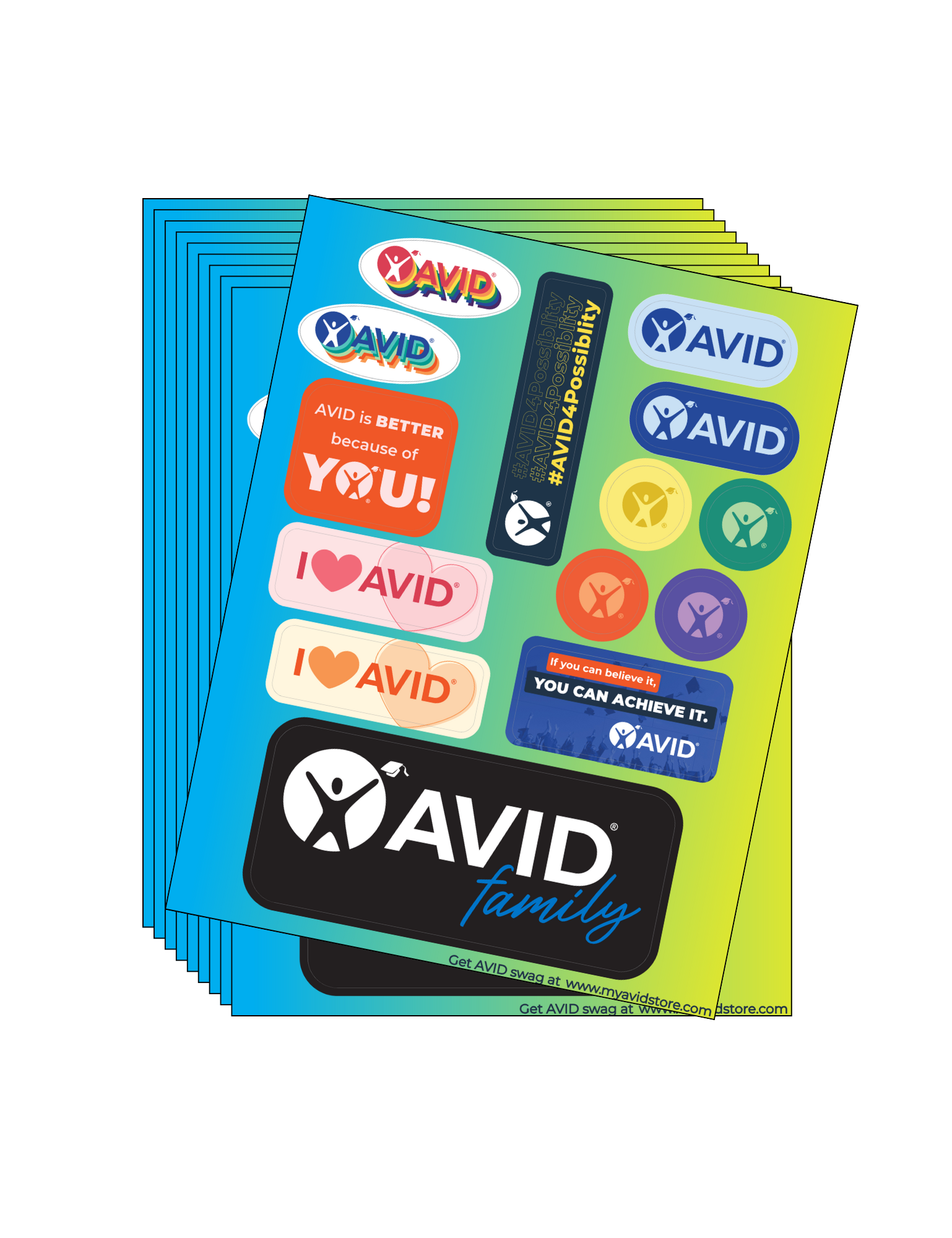 AVID Sticker Pack (10 pack) – myavidstore